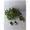 Image 3 : Home Decor- Sign, Artificial Plants