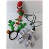 Image 2 : (3) Extension Cords/Power Bar, Christmas Decor