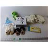 Image 1 : Baby Lot- (2) Pairs of Mocassins, Baby Blankets, Letters to my Baby, Misc.