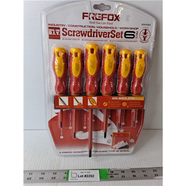 Firefox Screwdriver Set, Sealed