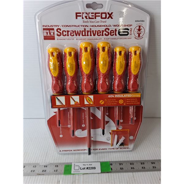 Firefox Screwdriver Set, Sealed