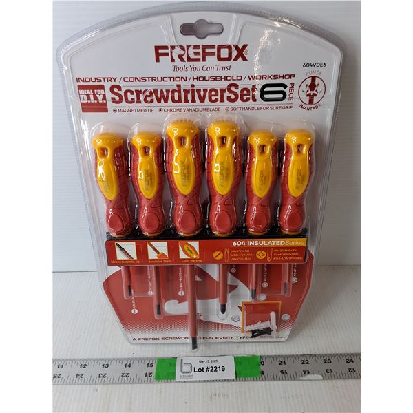 Firefox Screwdriver Set, Sealed