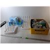 Image 1 : Baby Lot- Bottles, Drying Rack, Swimming Diapers Size 4