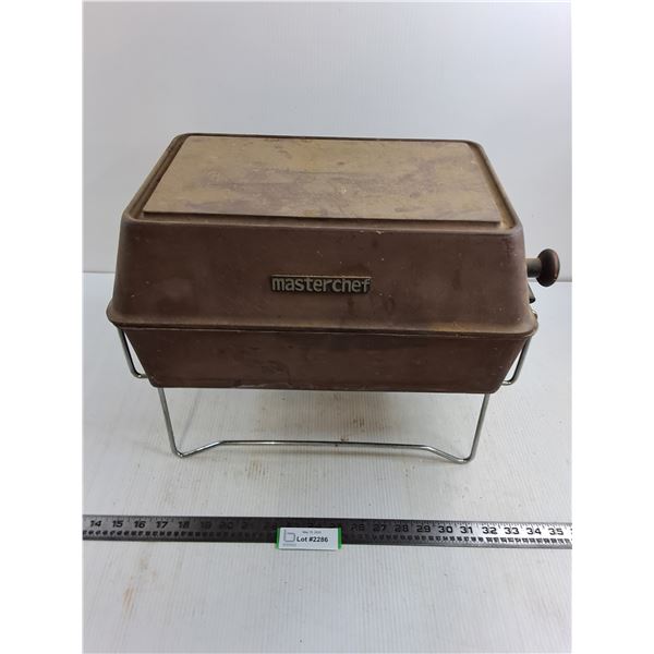 Master Chef Portable BBQ - 17" x 10" x 9" - Cannot Ship