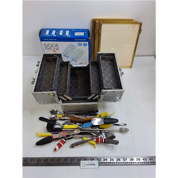 Jewelry Box, Door Phone, Utensils, Picture Frames