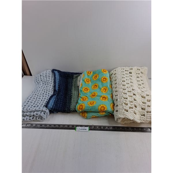 (4) Baby Blankets