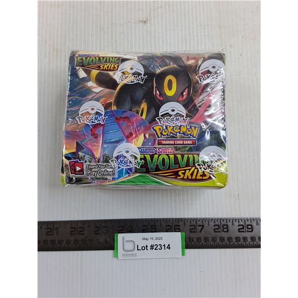 Pokemon "Sword & Shield Evolving Skies" Trading Card Game - Sealed - Authenticity Not Guaranteed
