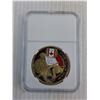 Image 2 : Shyhom Coin Collection "Juno Beach D-Day 6.6.1944" Commemorative Coin - Authenticity Not Guaranteed