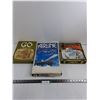 Image 1 : (3) Vintage Board Games (Go, Solomon's Temple, Airline)