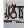Image 1 : (5) Antique Wrenches