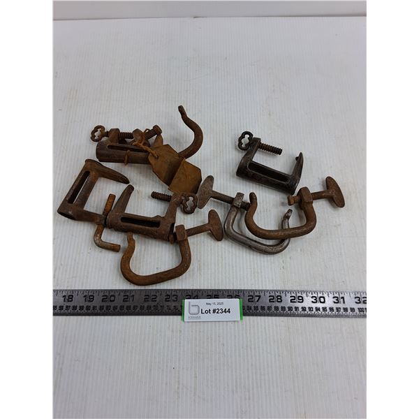 Antique Quilting Clamps