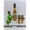Image 1 : (2) Vintage Decanter Sets