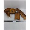 Image 1 : Wooden Dish Platters Lot
