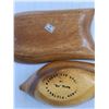 Image 2 : Wooden Dish Platters Lot
