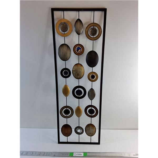 Metal Wall Decor 35 x 12"
