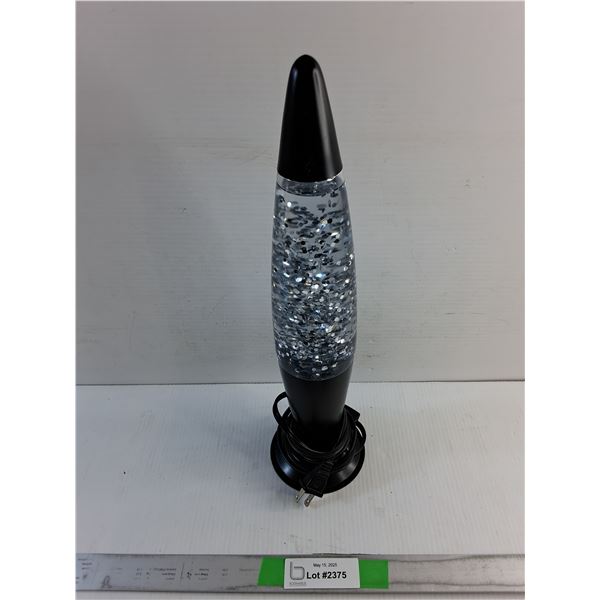 Glitter Lava Lamp - Cannot Ship, As Is