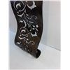 Image 2 : Metal Wall Art 30 x 10"