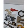 Image 3 : Assorted Tools - C clamps, Stapler,  Misc