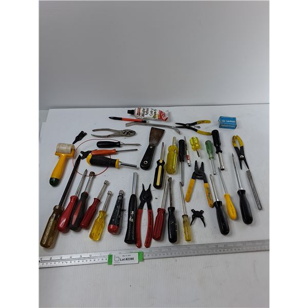 Assorted Tools - Screwdrivers, Nut Drivers, Misc