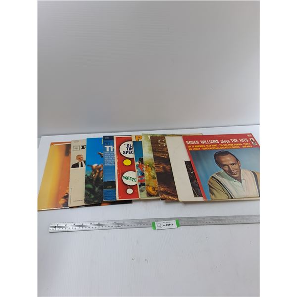 (10) Records - Roger Williams, The Brothers Four, Ray Conniff, Misc
