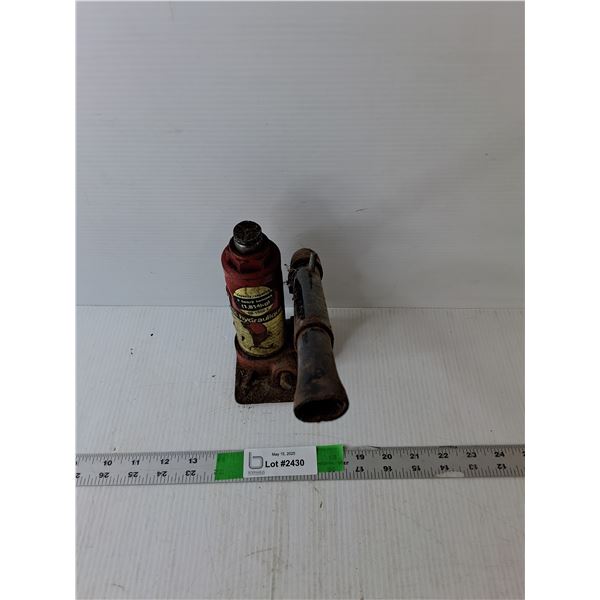 Vintage Hydraulic 2 Ton Jack