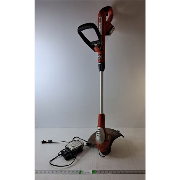 Black & Decker Weed Wacker, (2) Batteries & Charger