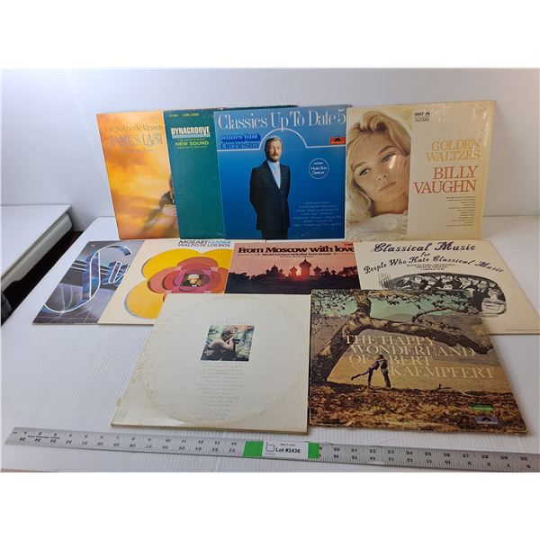 (12) Records- James Last, Bert Kaemfert, Classical, Misc.