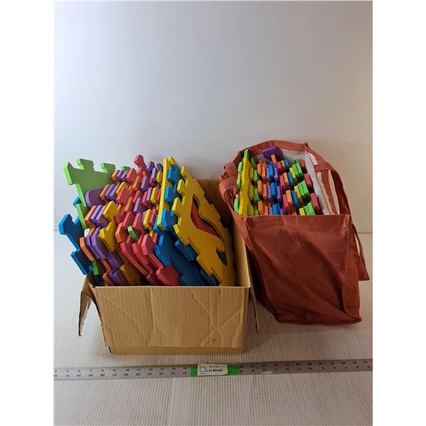 Foam Lettered Interlocking Mat