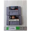Image 1 : (2) Super Nintendo Games- Jeopardy and NBA Jam - Cannot Guarantee Authenticity