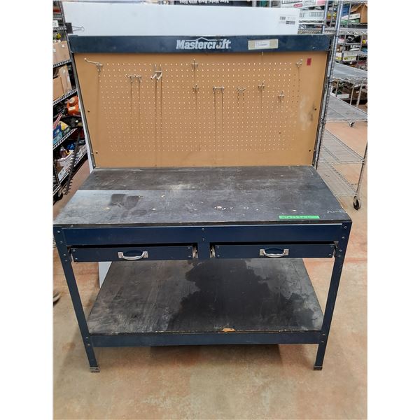 *Mastercraft Workbench,  Measurements In Photo  -  CANNOT SHIP