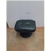Image 1 : *Leather Foot Stool, Some Wear, Cannot Ship