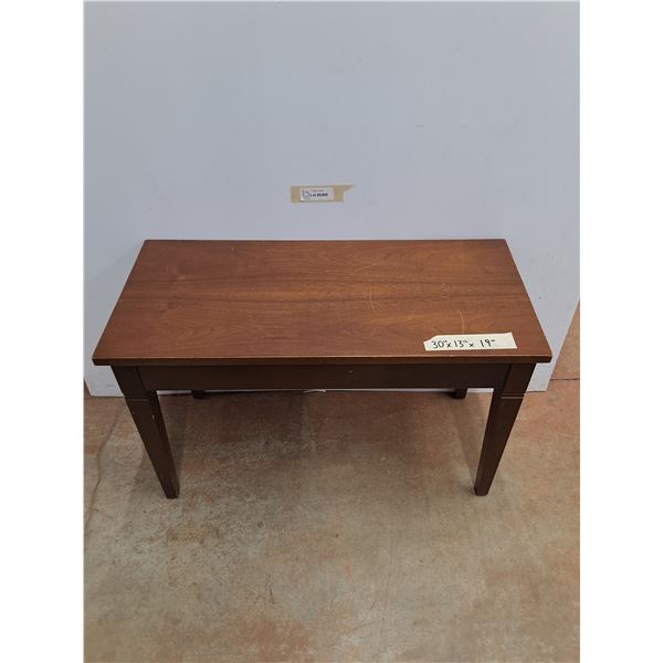 *Vintage Wooden Piano Bench, Measurements In Pics, Cannot Ship