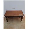 Image 1 : *Vintage Wooden Piano Bench, Measurements In Pics, Cannot Ship