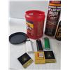 Image 3 : Ant Killer, Watco Wax, Polishing Compound, Gas Line Antifreeze and Lighters, Matches