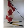 Image 1 : Canada Flag and a Limb Cutter