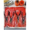 Image 2 : Snap Ring Plier Set, Rubber Repair Kit, Chalk Line, Torch Head and Small Screwdriver Set