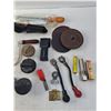 Image 6 : Coping Saws, Gauges, Drill Bits, Grinder Bits, Gas Caps Chainsaw File and More