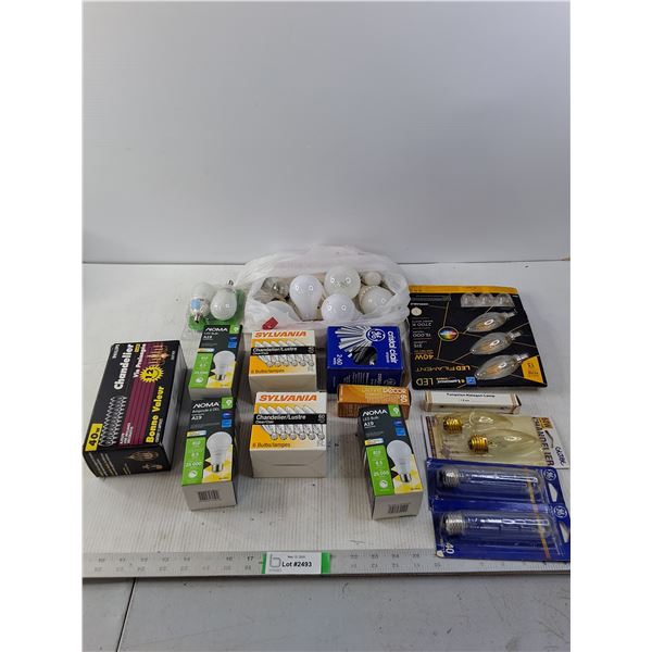 Assorted Incandescent/Halogen and LED Lightbulbs