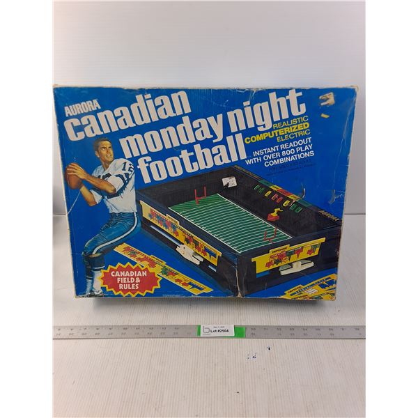 Auora Canadian Monday Night Football Game