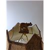 Image 3 : *Elephant Style Lamp with Tassled Shade- Powers On, With Bulb 31" Tall, Cannot Ship