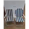 Image 1 : (2) Folding Lawn Chairs