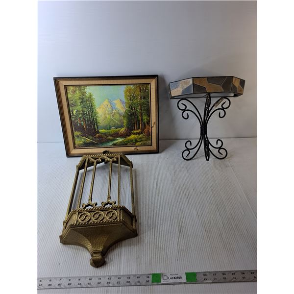 Wall Decor- Painting, Shelf, Misc.