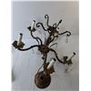 Image 2 : Elite Classics Metal Chandelier 12" Tall