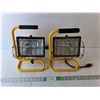 Image 1 : (2) Work Lights, Both Power On