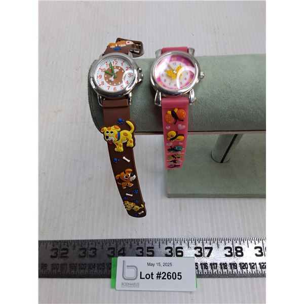 (2) Children's Wrist Watches - Working
