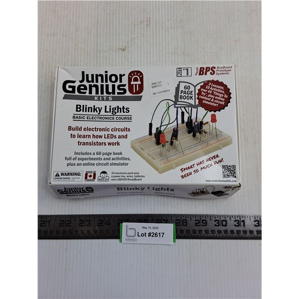 Junior Genius "Blinky Lights" Electronics Kit