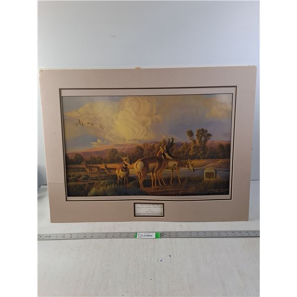 Spirit of the Big Sky Print by Wayne Dowdy