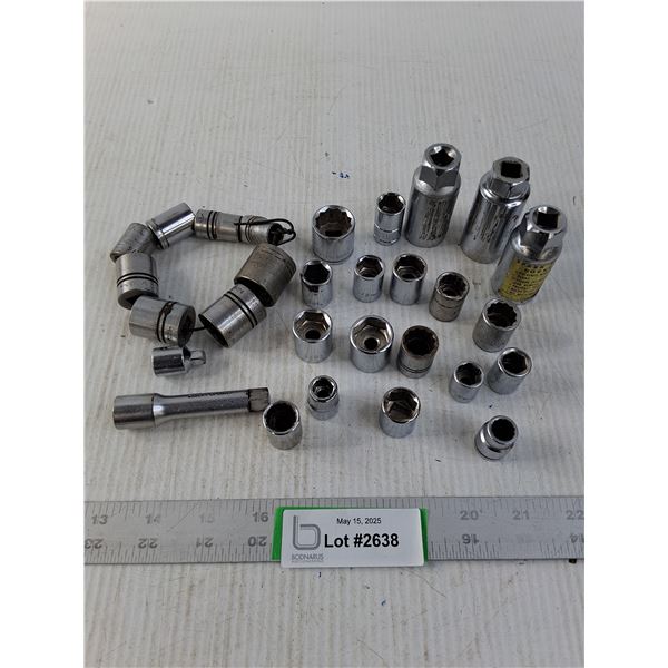 3/8 Imperial Sockets and Indestro Sockets on a Wire