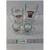 Image 1 : (4) A&W Root Beer Glass Mugs