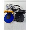 Image 2 : (2) Portable CD Players (RCA & Panasonic) with Headphones - Untested